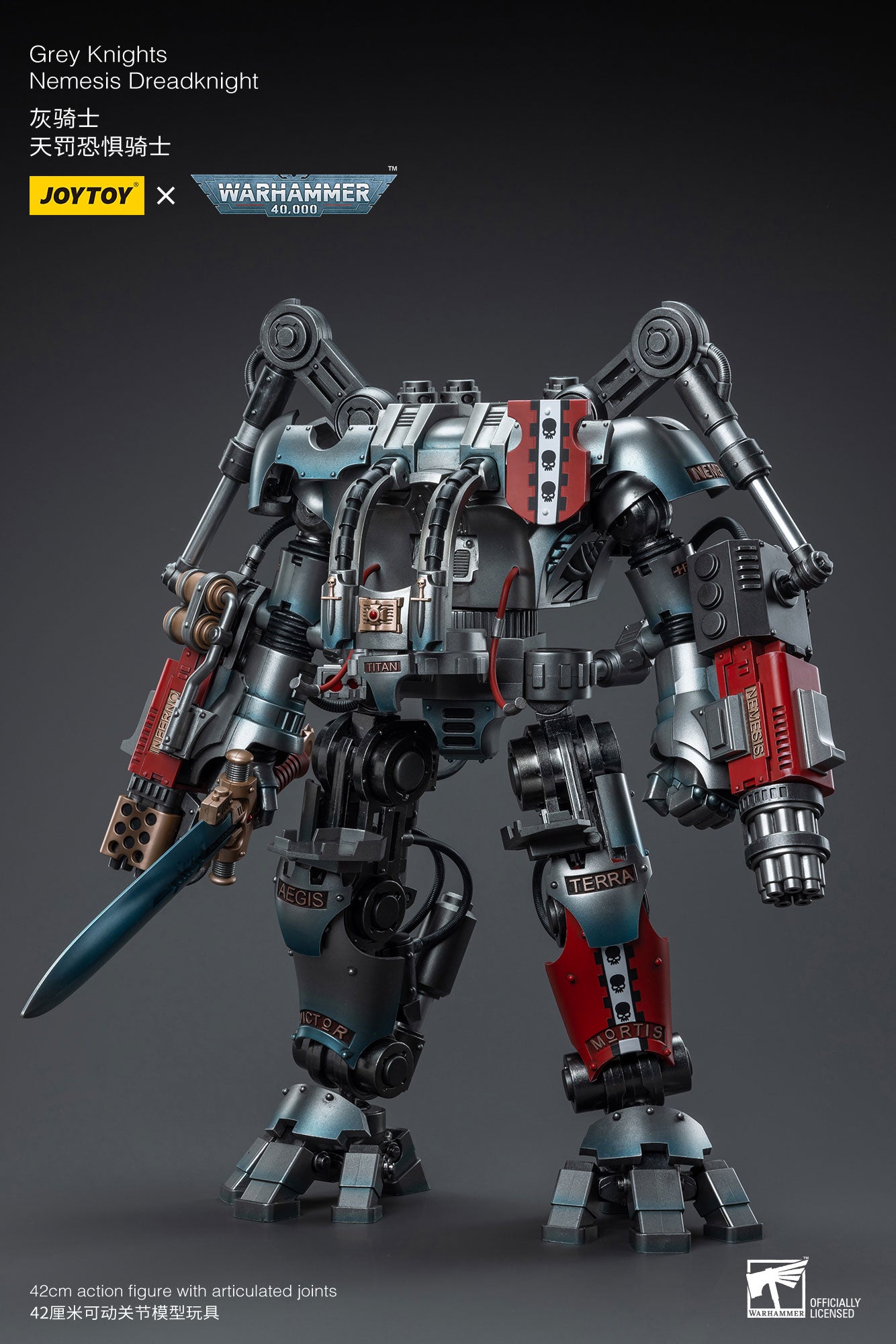 (Pre-Order) Warhammer 40K Grey Knights Nemesis Dreadknight