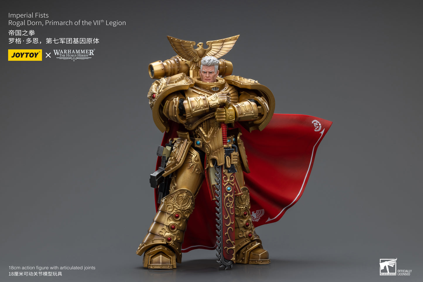 (Pre-Order) Warhammer 40K Imperial Fists Rogal Dorn, Primarch of the Vllth Legion - Reissue