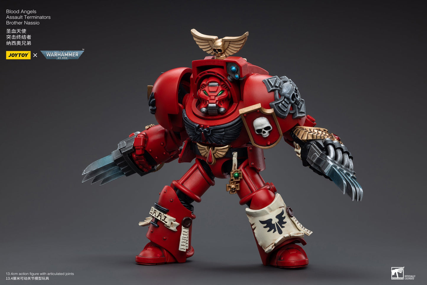 Warhammer 40K Blood Angels Assault Terminators Brother Nassio (In Stock)