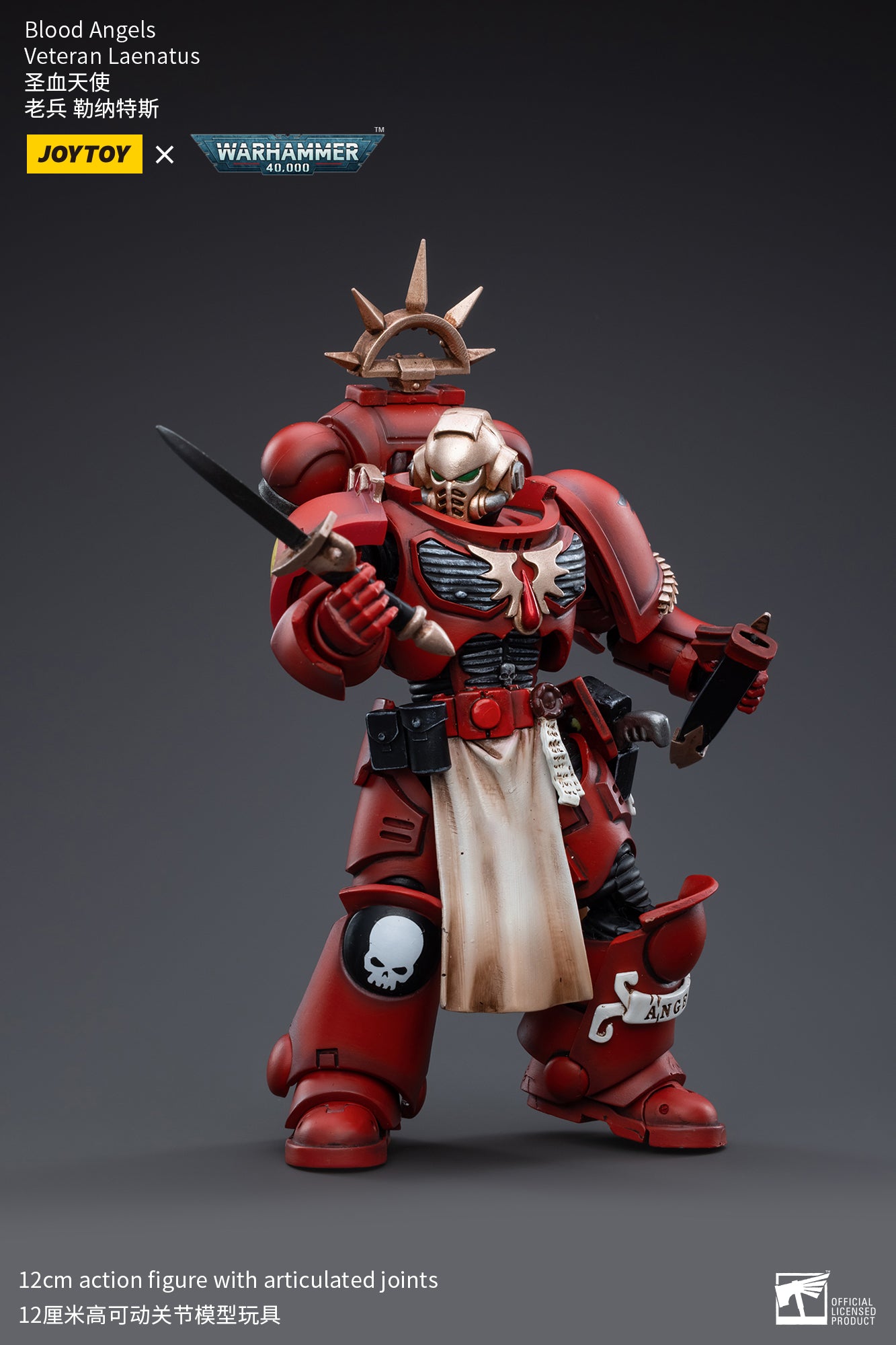 Warhammer 40k Blood Angels Veteran Laenatus (In Stock)