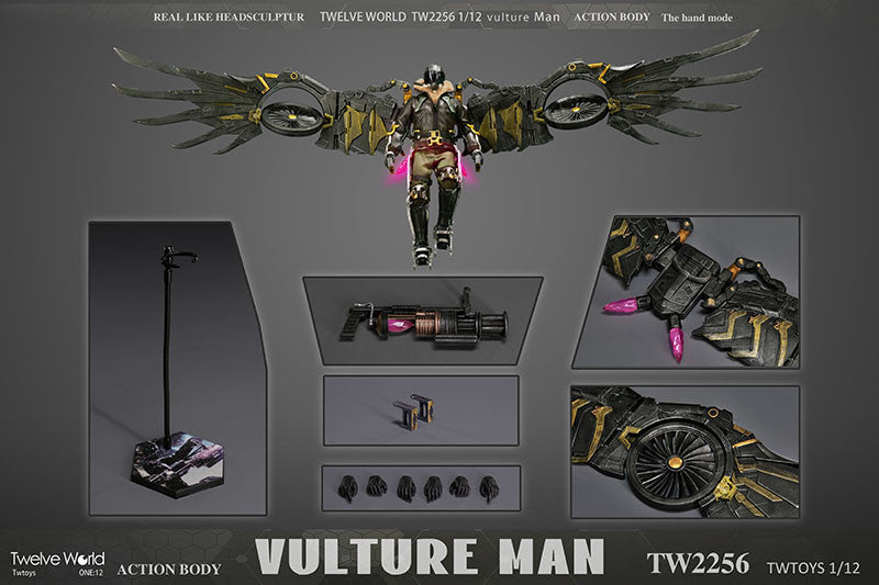 (Pre-Order) TWTOYS 1/12 Scale Vulture Man TW2256 (reissue)