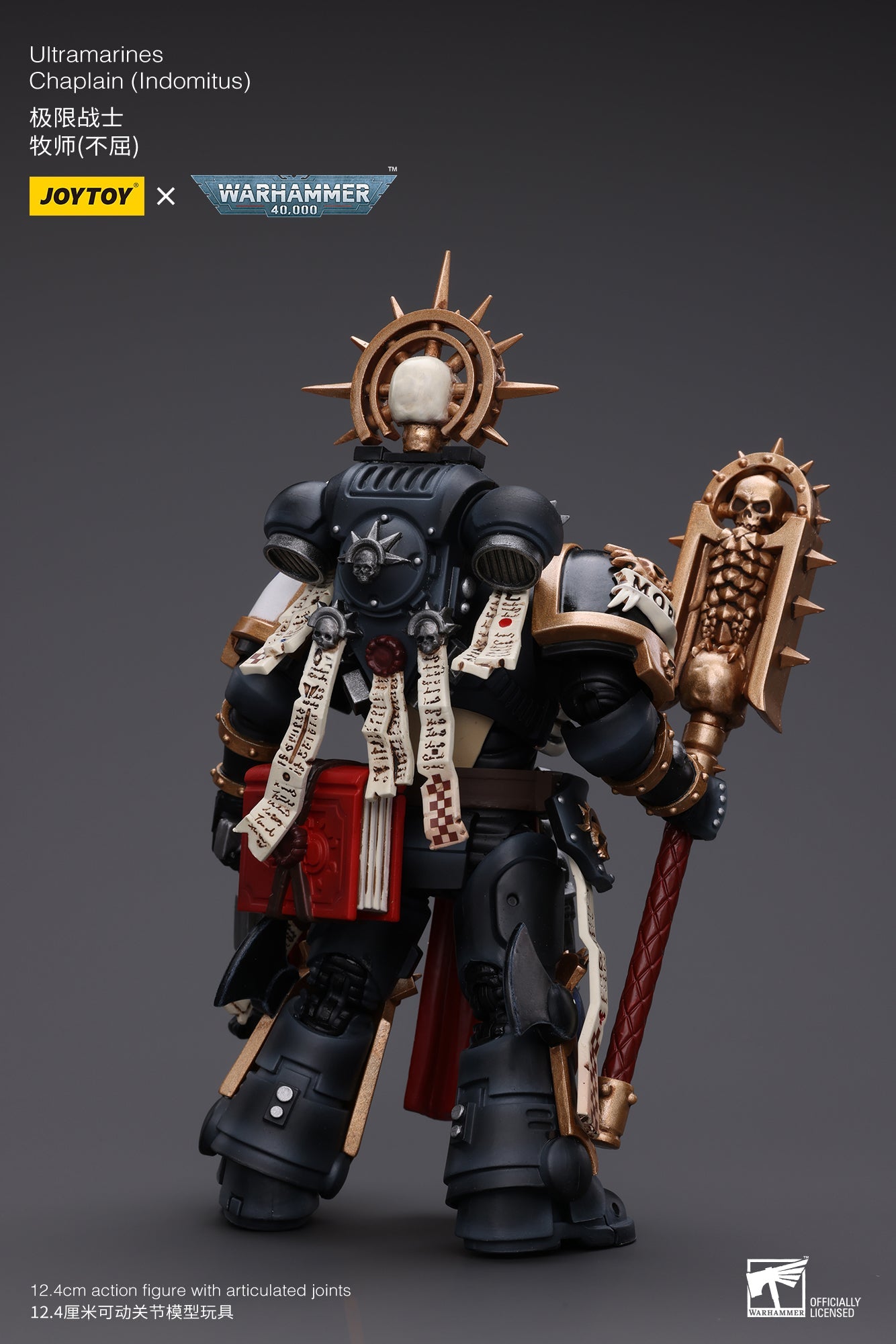 Warhammer 40K Ultramarines Chaplain (Indomitus) (In Stock)