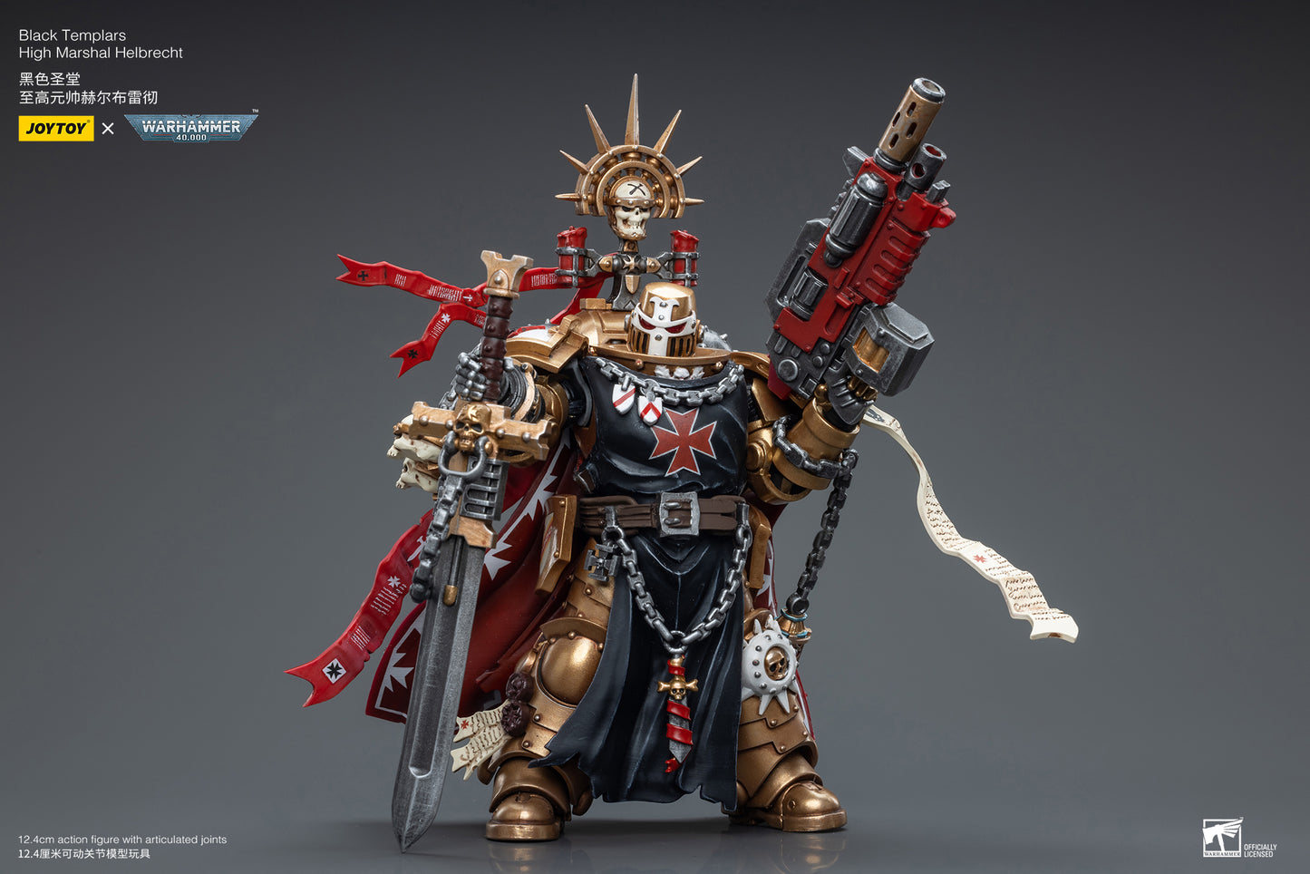 (Pre-Order) Warhammer 40K Black Templars High Marshal Helbrecht