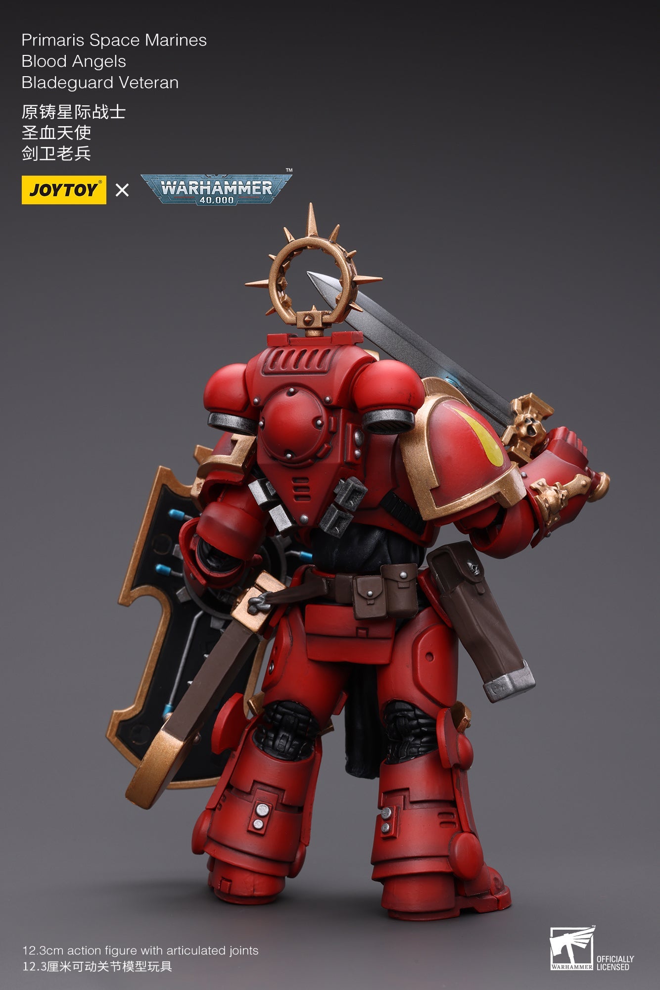 Warhammer 40K Primaris Space Marines Blood Angels Bladeguard Veteran (In Stock)