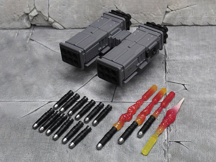 (Pre-Order) Action Force Vanguard Missile Launcher (Stealth Gray Ver.) Accessory Set
