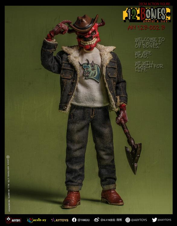 (Pre-Order) AXYTOYS 12 Bones Cowboy (2B) Action Figure