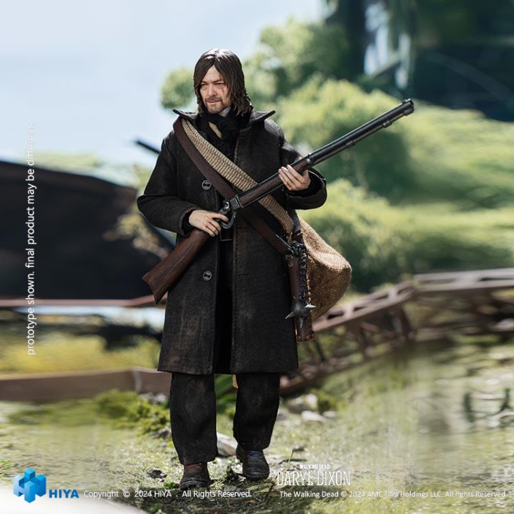 (Pre-Order) The Walking Dead Exquisite Super Daryl Dixon 1/12 Scale PX Exclusive Action Figure