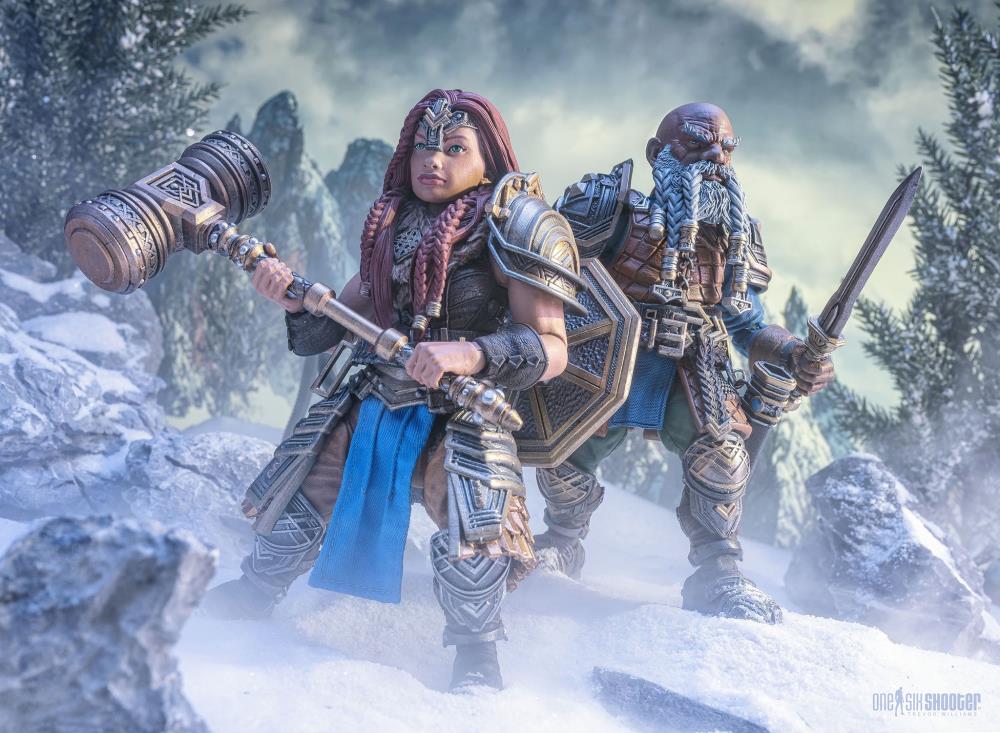 (Pre-Order) Mythic Legions: Rising Sons Exiles From Under the Mountain Figure Two-Pack