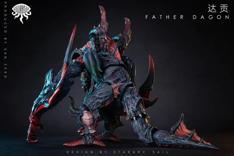 (Pre-Order) Stararc Toys Cthulhu San Zero Father Dagon Action Figure