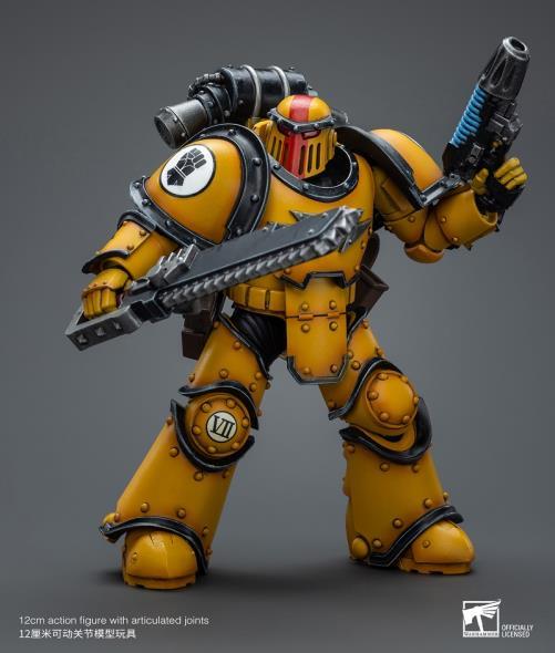 Warhammer 40K Imperial Fists Legion MkIII Despoiler Squad Sergeant with Plasma Pistol (In Stock)