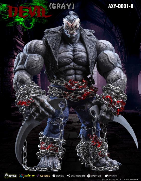 AXYTOYS Devil (Deluxe Gray Ver.) 1/12 Scale Action Figure