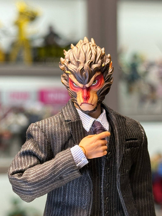 Custom 1/12 Sun WuKong Head Sclupt (Head Sclupt ONLY, Body Not Included)