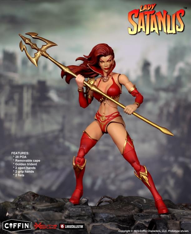 (Pre-Order) EXECUTIVE REPLICAS Lady Satanus 1/12 Scale Action Figure