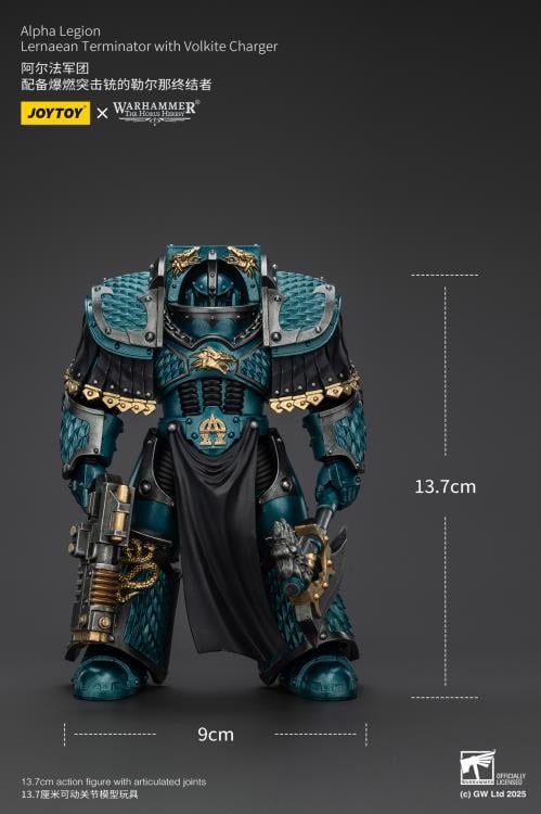 Warhammer The Horus Heresy Alpha Legion Lernaean Terminator with Volkite Charger