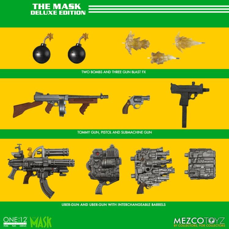 (Pre-Order) Mezco The Mask One:12 Collective The Mask Deluxe Edition