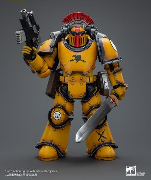 Warhammer 40K Imperial Fists Legion MkIII Tactical Squad Sergeant with Power Sword (In Stock)