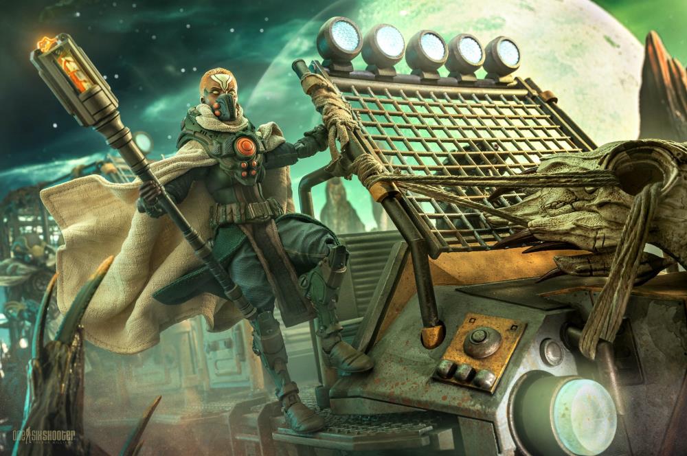 (Pre-Order) Cosmic Legions: OxKrewe: Book Two - Harrow Zone Jobara Kee Action Figure