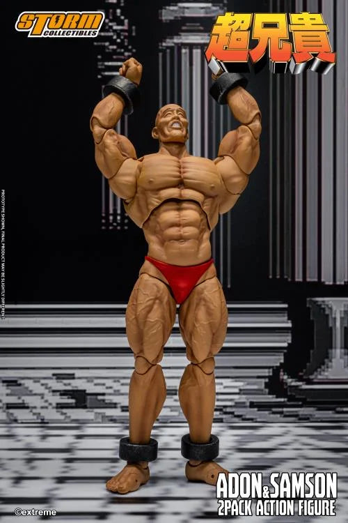 (Pre-Order) Storm Collectibles Chou-Aniki Adon and Samson 1/12 Scale Action Figure Set