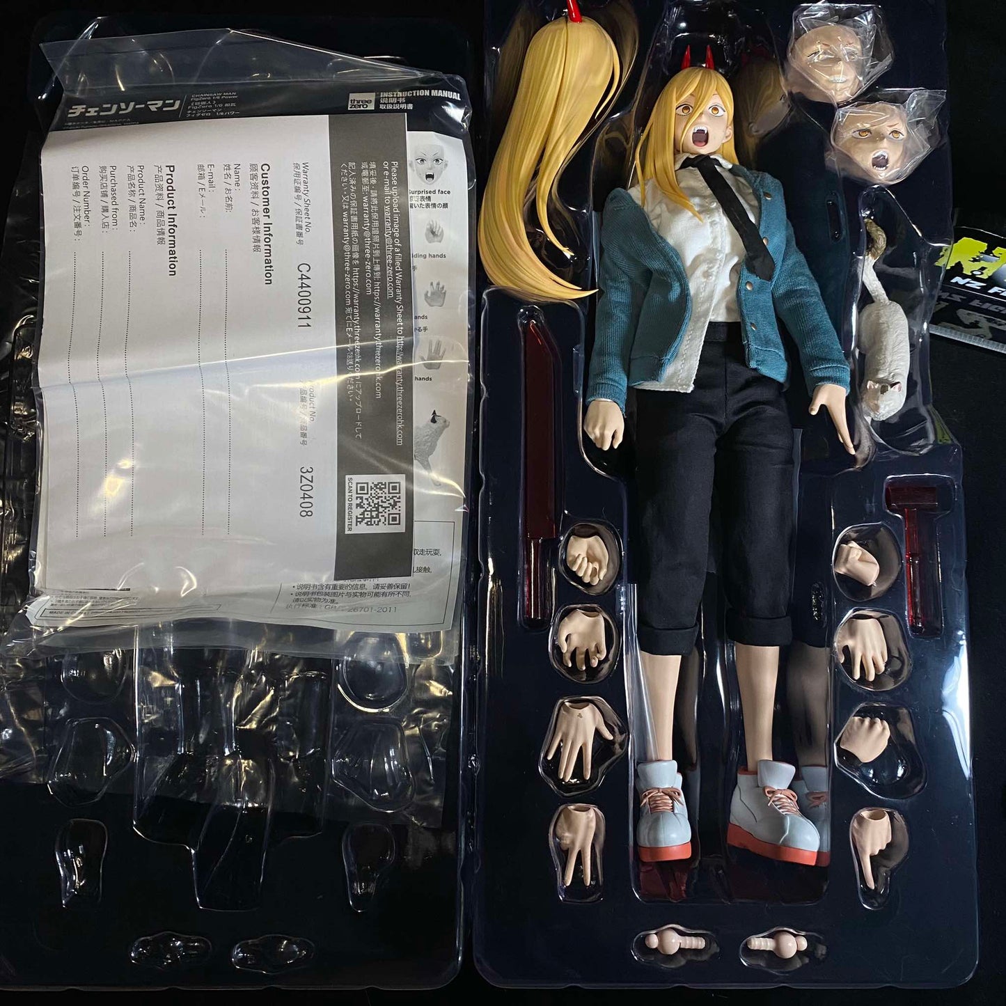 Chainsaw Man FigZero Power 1/6 Scale Figure (Pre-Owned)