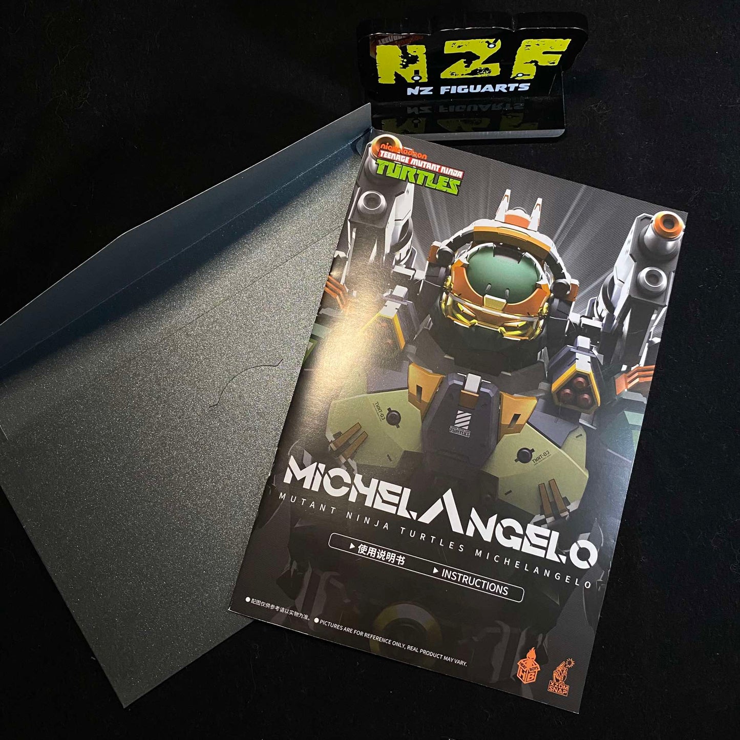 Teenage Mutant Ninja Turtles HB0014 Michelangelo Figure (Pre-Owned)