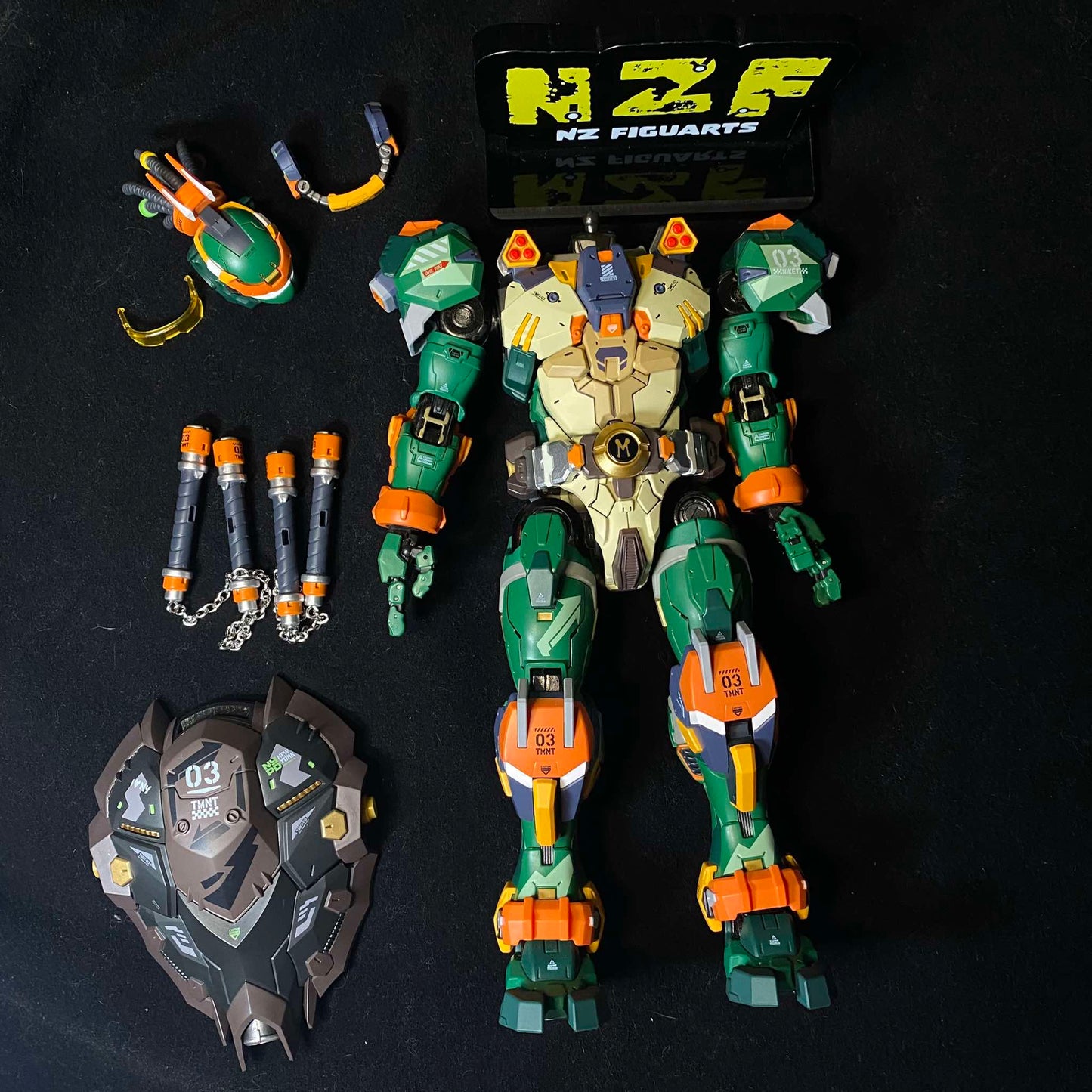 Teenage Mutant Ninja Turtles HB0014 Michelangelo Figure (Pre-Owned)
