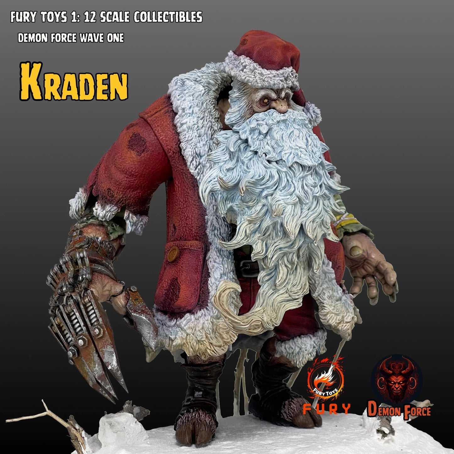 (Pre-Order) Fury toys Demon Force wave 1 1/12 The brother Kraden and Krynn 7 inches action figure