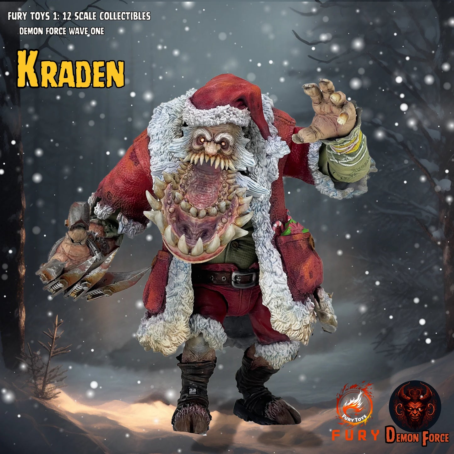 (Pre-Order) Fury toys Demon Force wave 1 1/12 The brother Kraden and Krynn 7 inches action figure