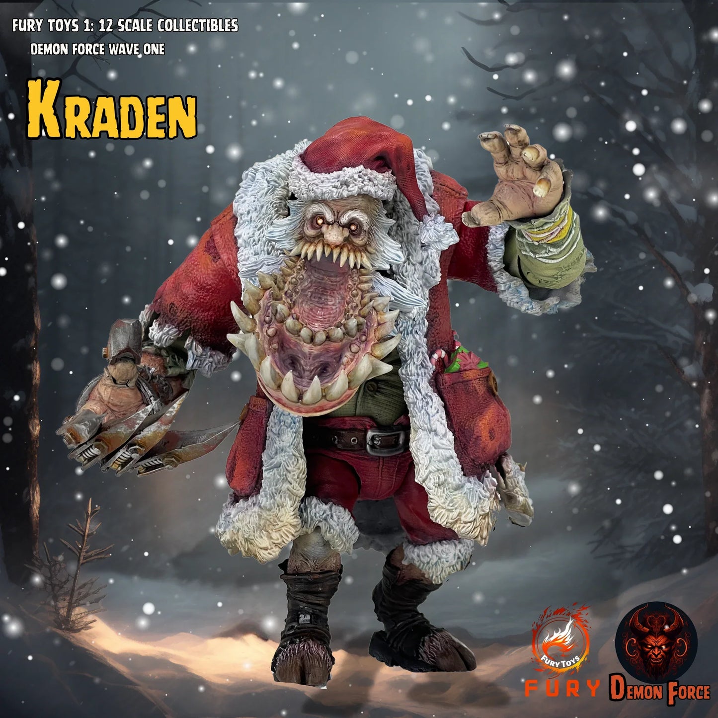 (Pre-Order) Fury toys Demon Force wave 1 1/12 The brother Kraden 7 inches action figure