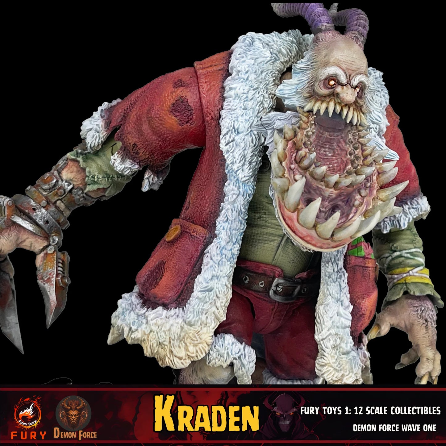 (Pre-Order) Fury toys Demon Force wave 1 1/12 The brother Kraden and Krynn 7 inches action figure