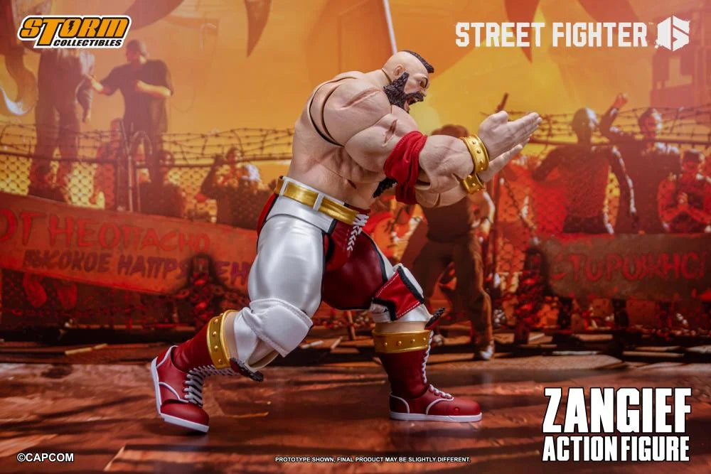 (Pre-Order) Storm Collectibles Street Fighter 6 Zangief 1/12 Scale Action Figure