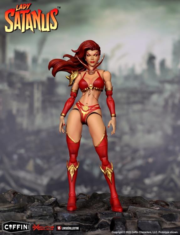 (Pre-Order) EXECUTIVE REPLICAS Lady Satanus 1/12 Scale Action Figure
