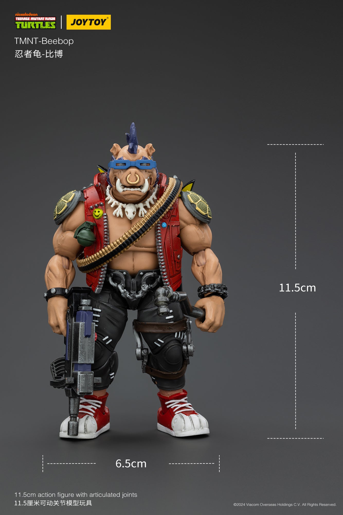JOY TOY TMNT Beebop (In Stock)