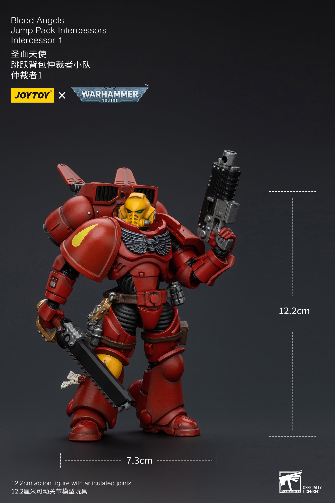 Warhammer 40k Blood Angels Jump Pack Intercessors Battle Brother (In Stock)