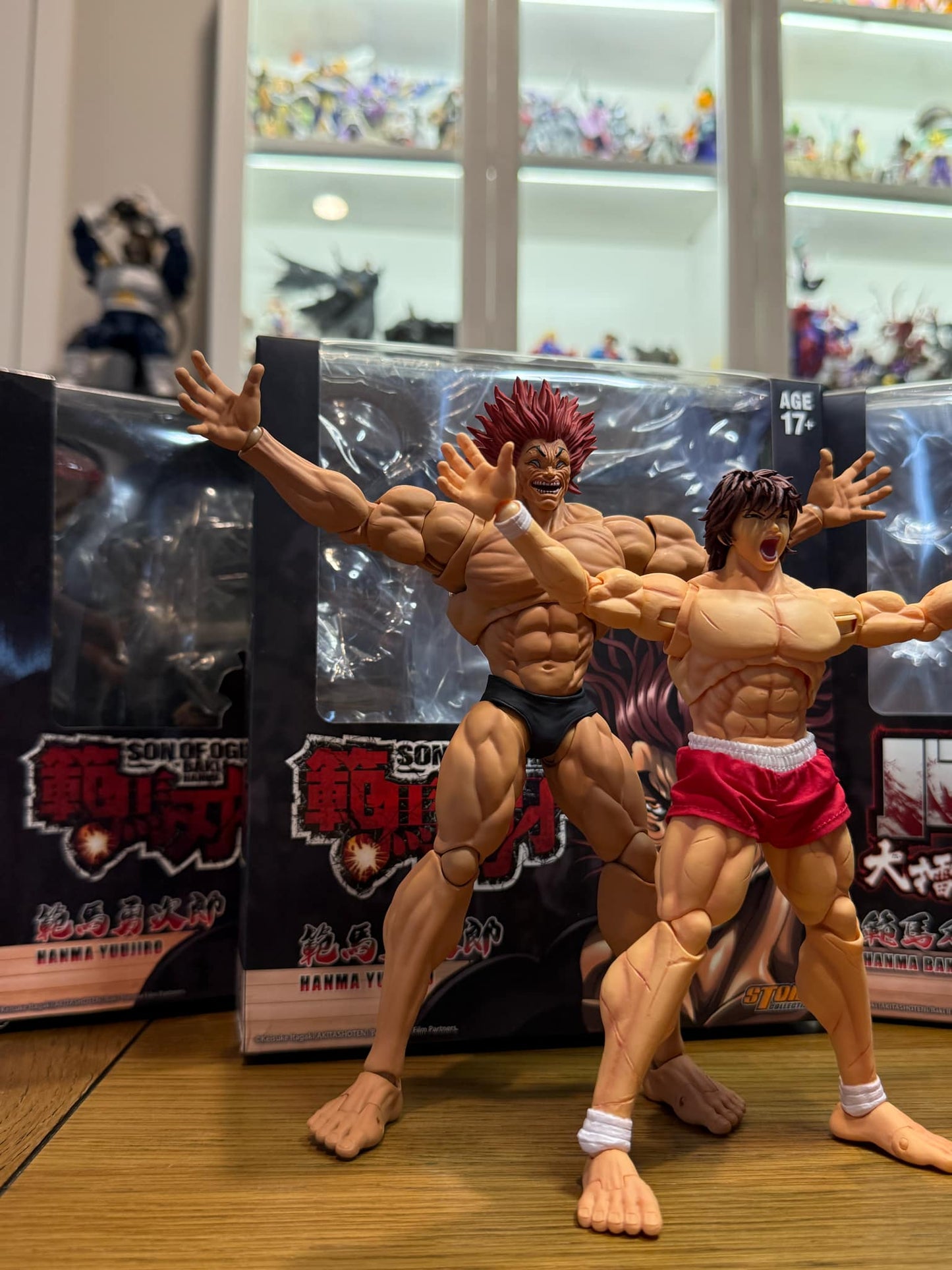 Storm Collectibles Baki and Yujiro with Baki custom Cloth (Pre-Owned)