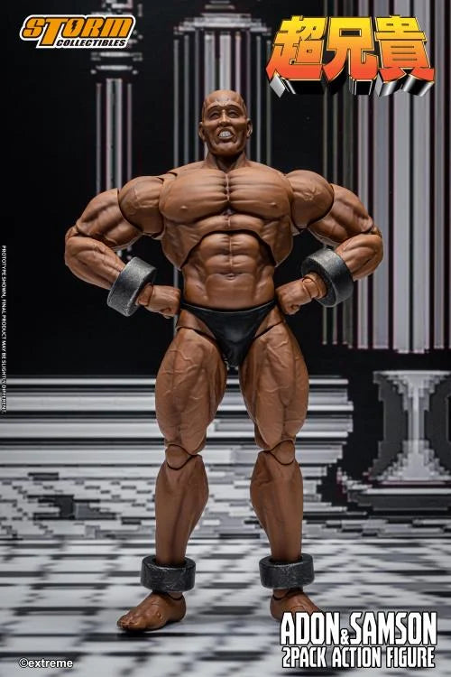 (Pre-Order) Storm Collectibles Chou-Aniki Adon and Samson 1/12 Scale Action Figure Set