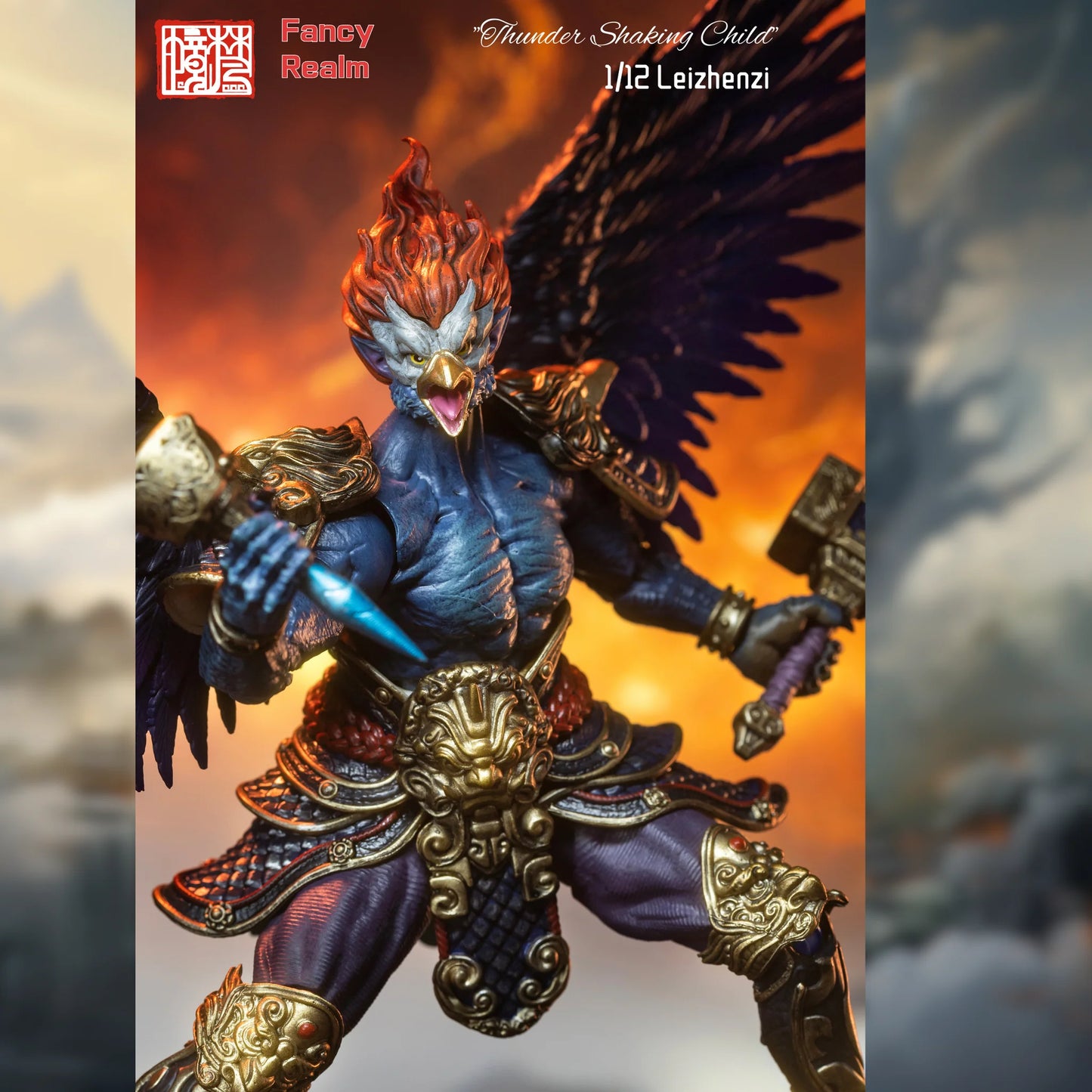 (Pre-Order) Fancy Realm 1/12 Bird Monster Lei Zhenzi 'Thunder Shaking Child' Deluxe Version