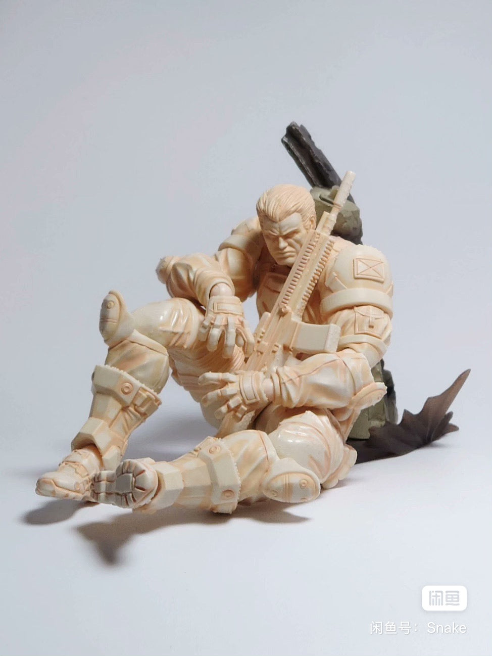Custom 1/12 Action Figure Snake Studio Revoltech Punish man (Painted)