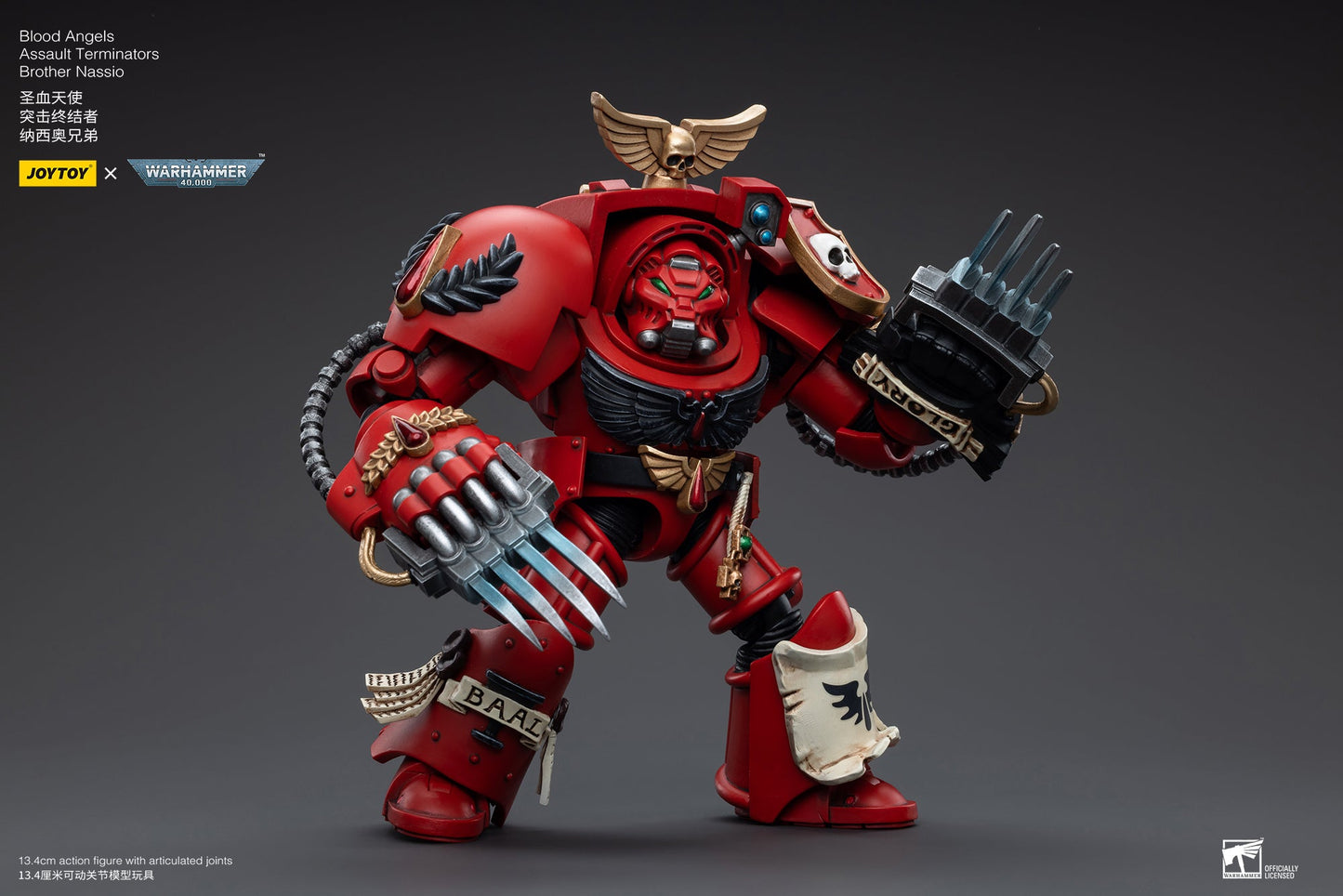 Warhammer 40K Blood Angels Assault Terminators Brother Nassio (In Stock)