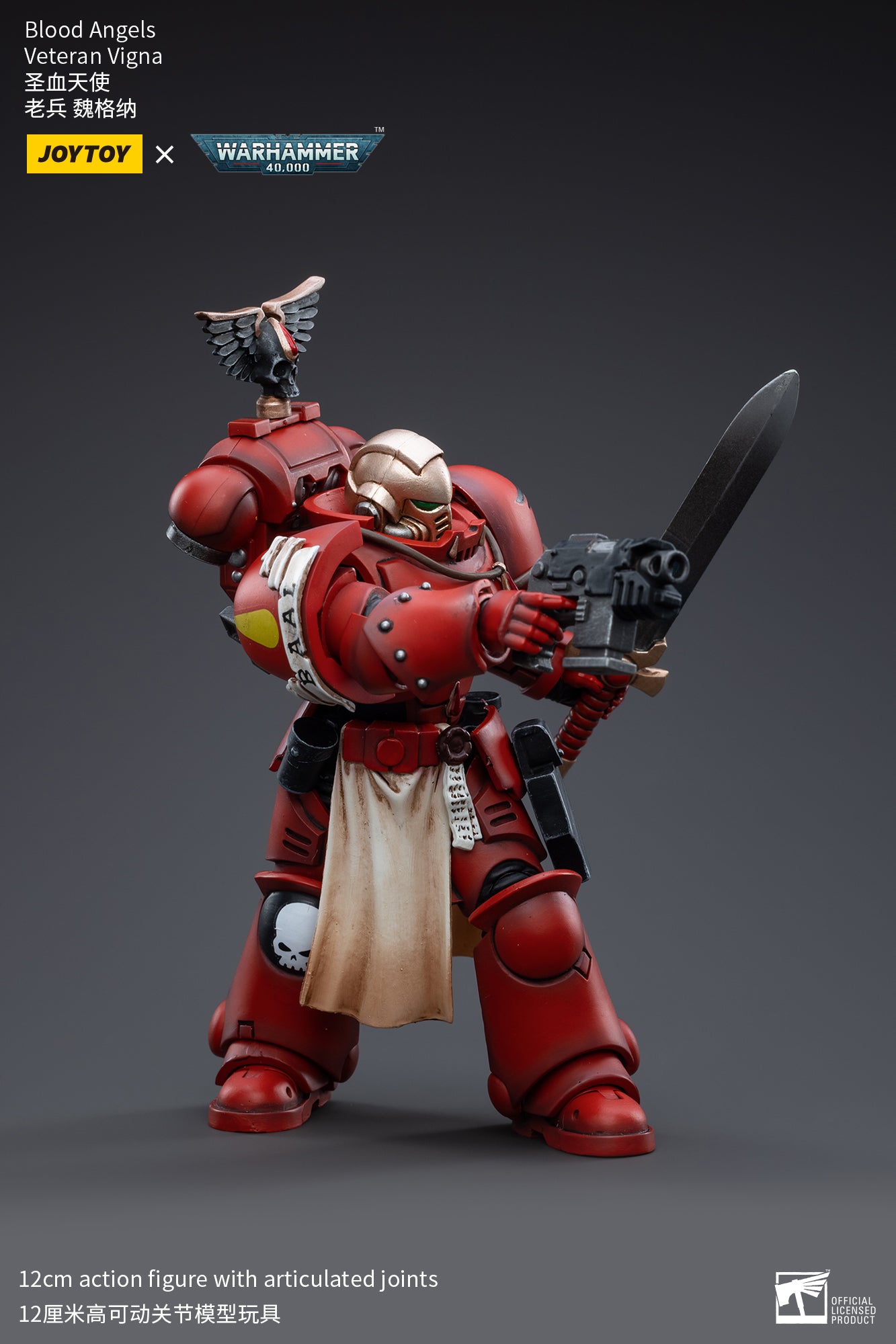 Warhammer 40k Blood Angels Veteran Vigna (In Stock)