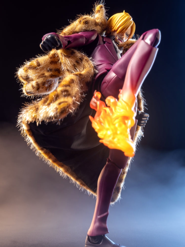 Custom 1/12 Clothing Accessories for S.H.Figuarts SHF Sanji Coat 1/12