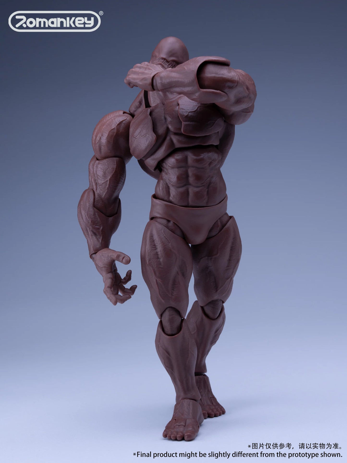 (Pre-Order) Romankey 1/12 Highly Articulated Male Body UMS003 BIG GUY Ver A B and C