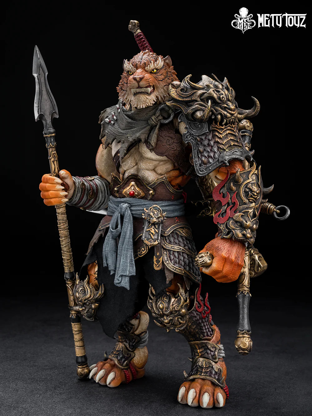 (Pre-Order) Mety toyz Adventurer's World Tiger Vanguard JinshanJun 1/10 9.5 inches Action Figure