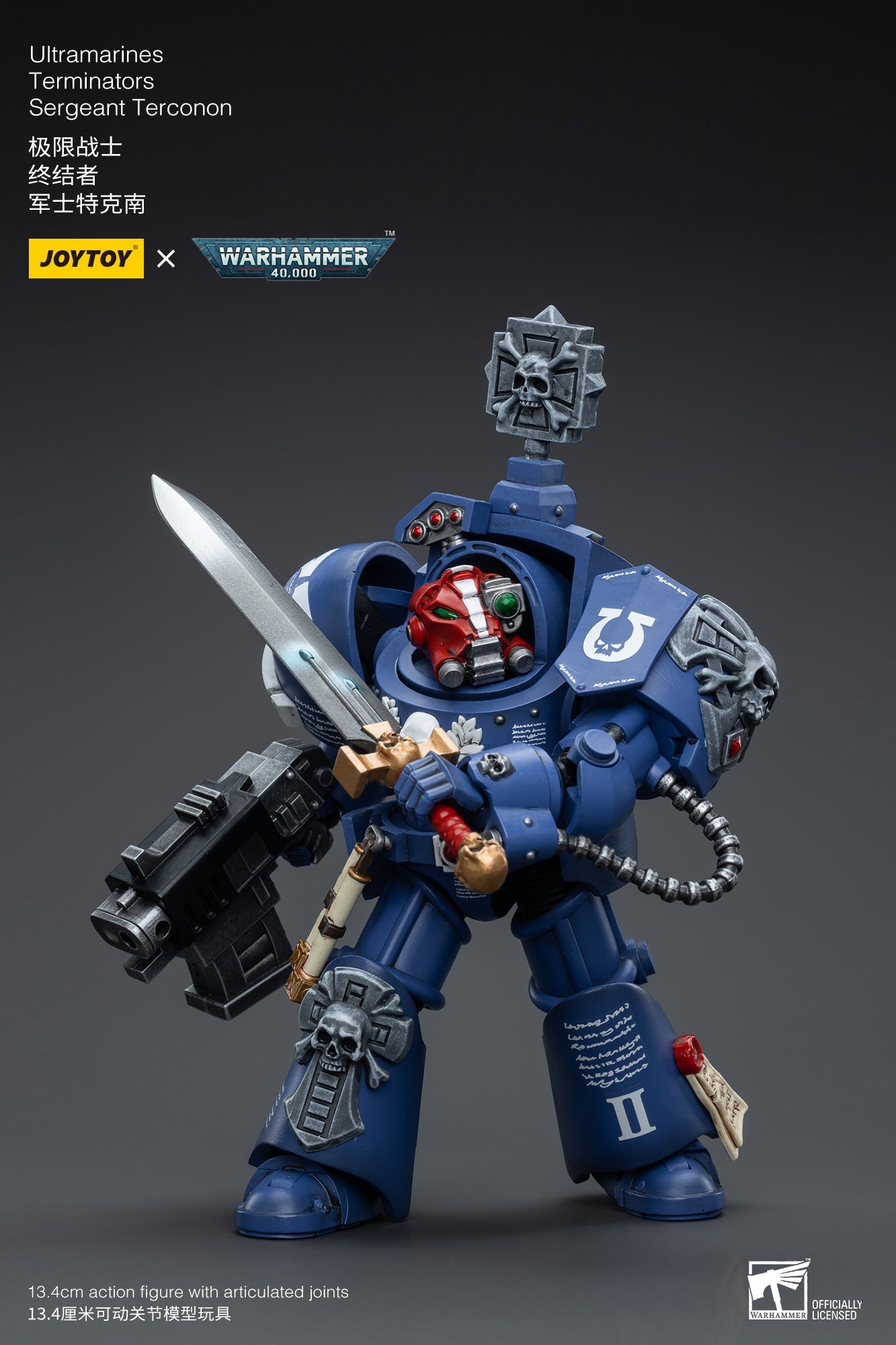 Warhammer 40K Ultramarines Terminators Sergeant Terconon (In Stock)