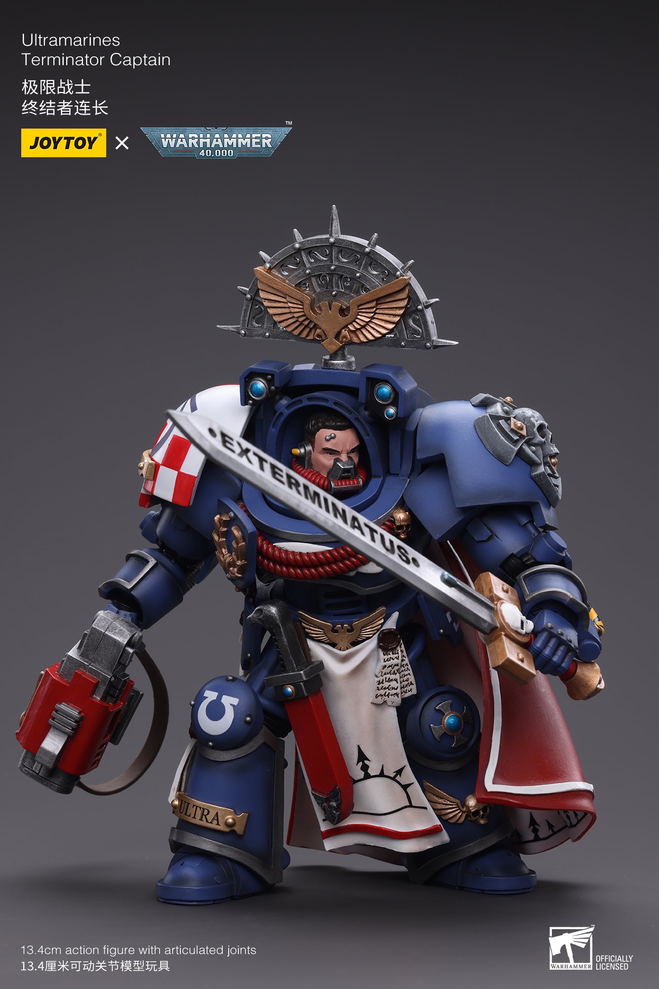 (Pre-Order) Warhammer 40K Ultramarines Terminator Captain