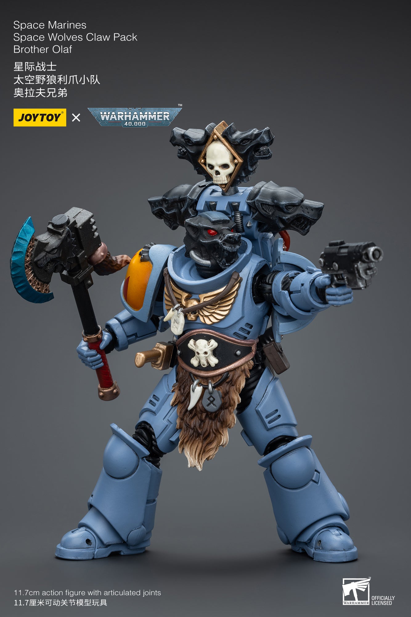 (Pre-Order) Warhammer 40k Space Marines Space Wolves Claw Pack Brother Olaf - Reissue