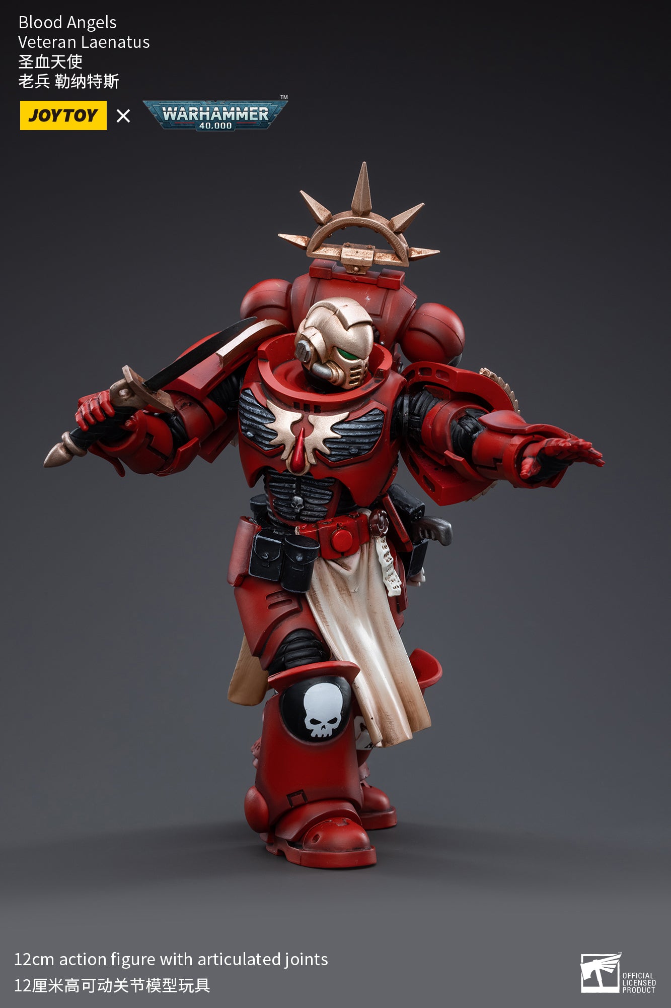 Warhammer 40k Blood Angels Veteran Laenatus (In Stock)