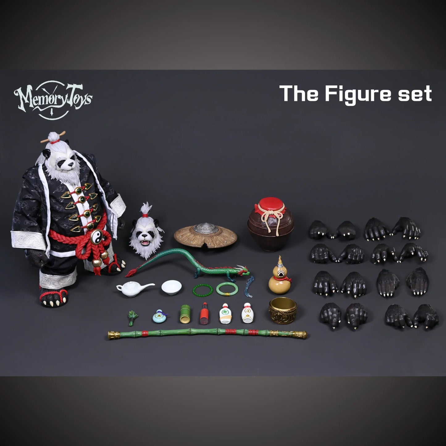 Memory toys Adventurer's World Panda Wanderer 1/12 Wu Qinglie (In Stock)