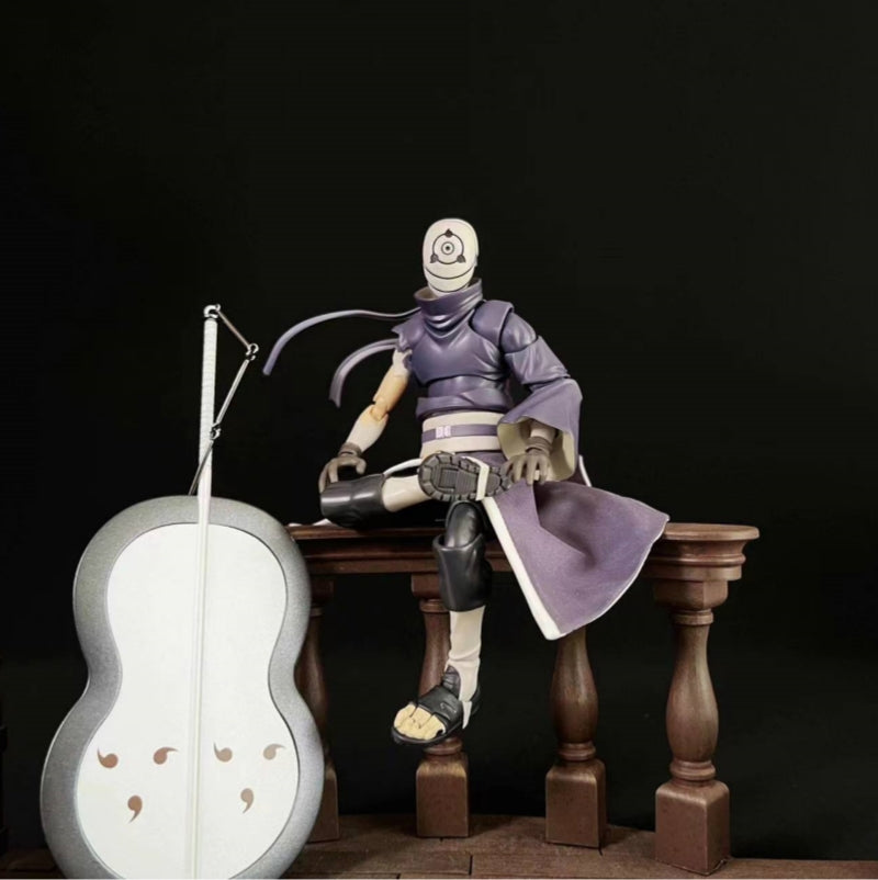 Custom 1/12 Clothing Accessories for S.H.Figuarts SHF Obito Uchiha Skirt