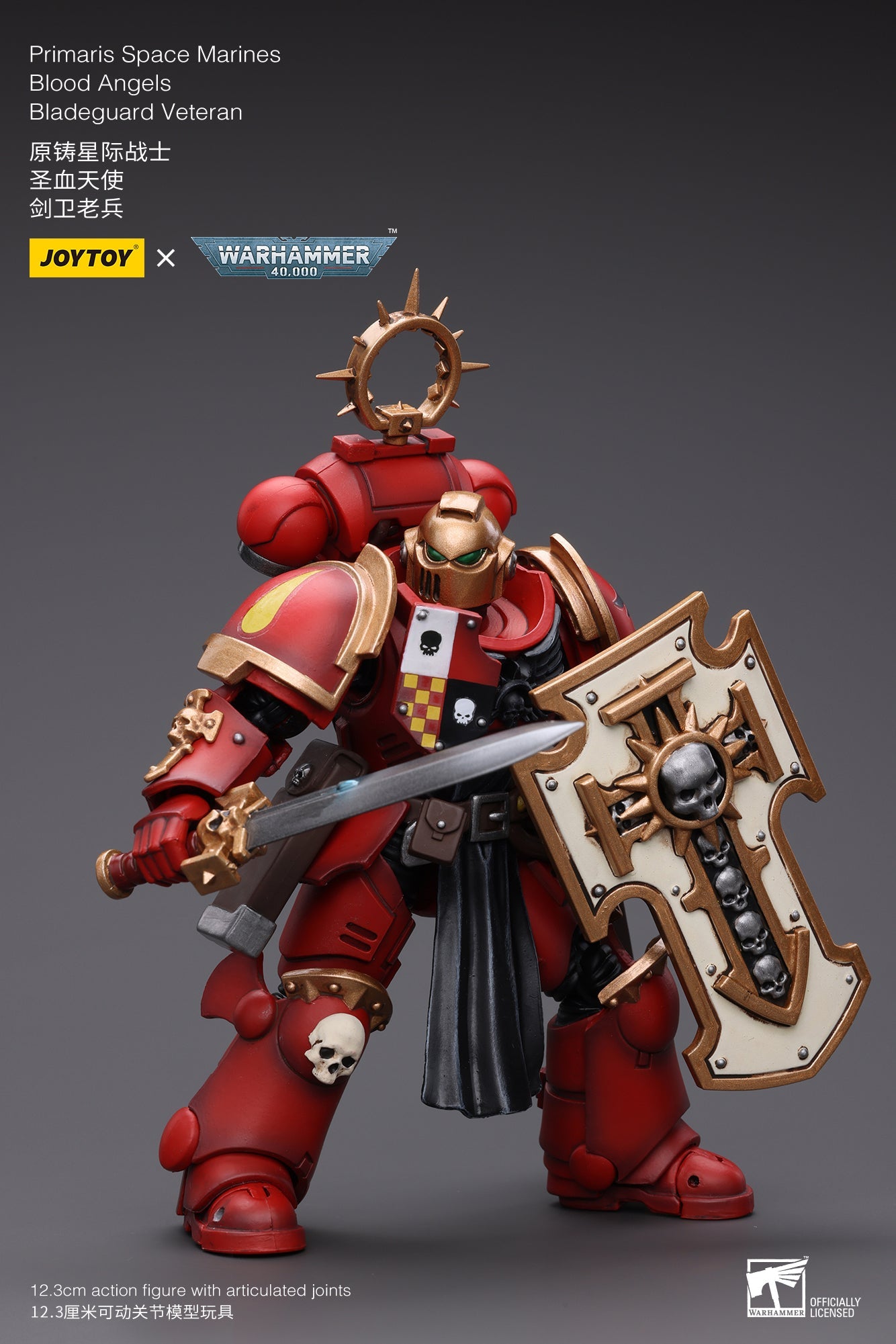 Warhammer 40K Primaris Space Marines Blood Angels Bladeguard Veteran (In Stock)