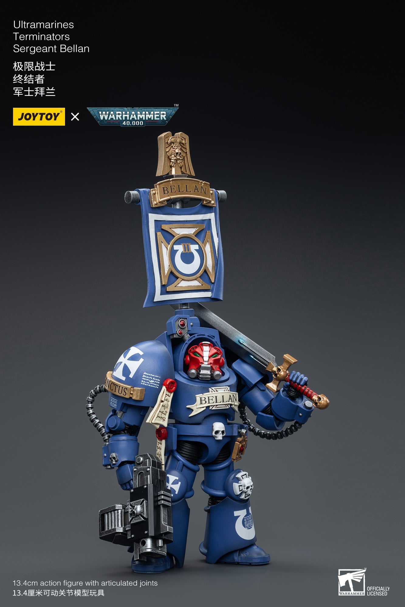 Warhammer 40K Ultramarines Terminators Sergeant Bellan (In Stock)